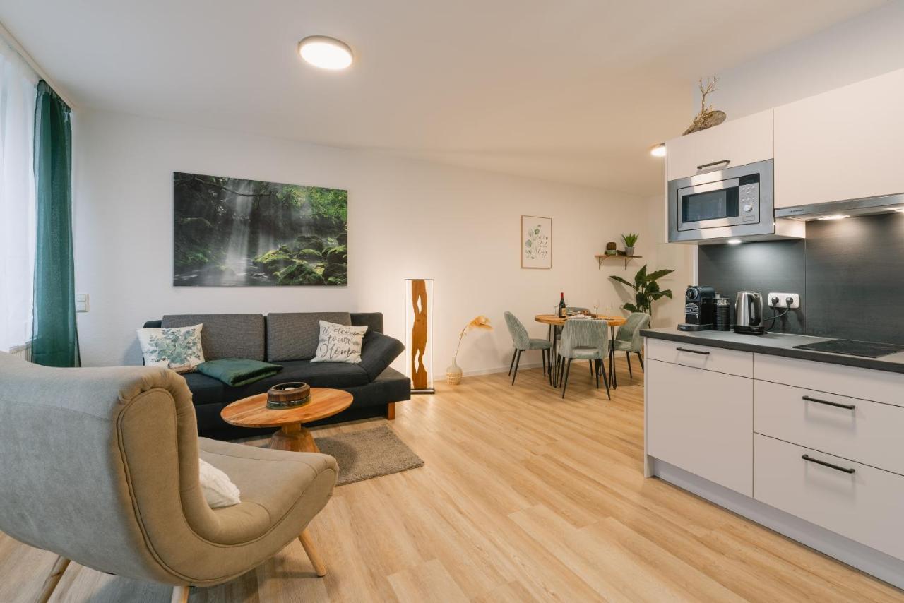 Modernes 2-Zimmer Themen-Apartment Im Zentrum Bayreuth Buitenkant foto