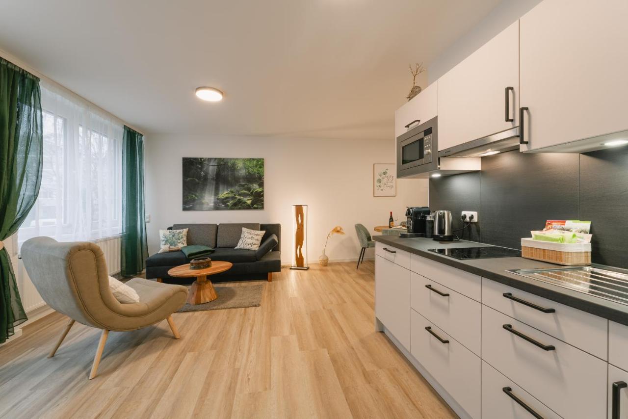Modernes 2-Zimmer Themen-Apartment Im Zentrum Bayreuth Buitenkant foto